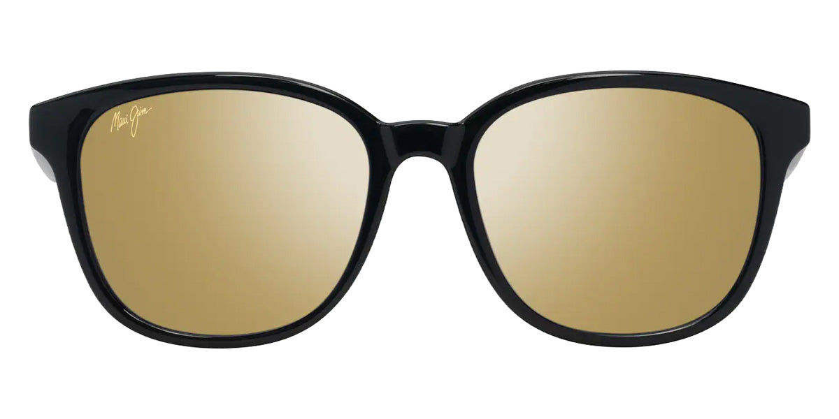 Maui Jim KU'IKAHI ASIAN FIT MM647-047 55 - Shiny Black with Transparent Light Gray #id:mjimm647047_s:102100