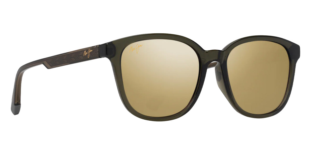 Maui Jim KU'IKAHI ASIAN FIT MM647-048 55 - Shiny Transparent Green #id:mjimm647048_s:162105