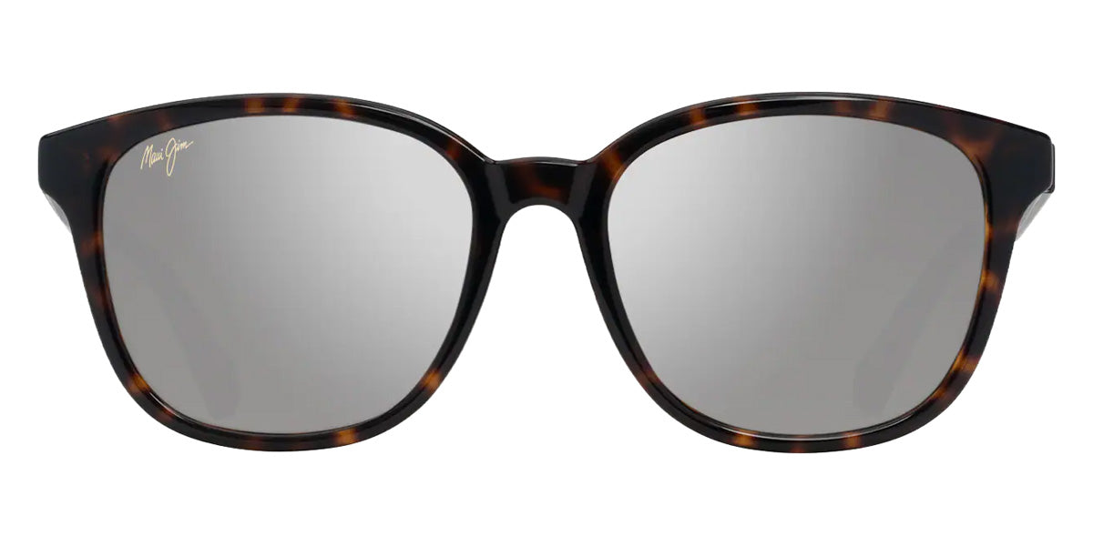 Maui Jim KU'IKAHI ASIAN FIT MM647-049 55 - Shiny Dark Havana with Transparent Yellow #id:mjimm647049_s:138100
