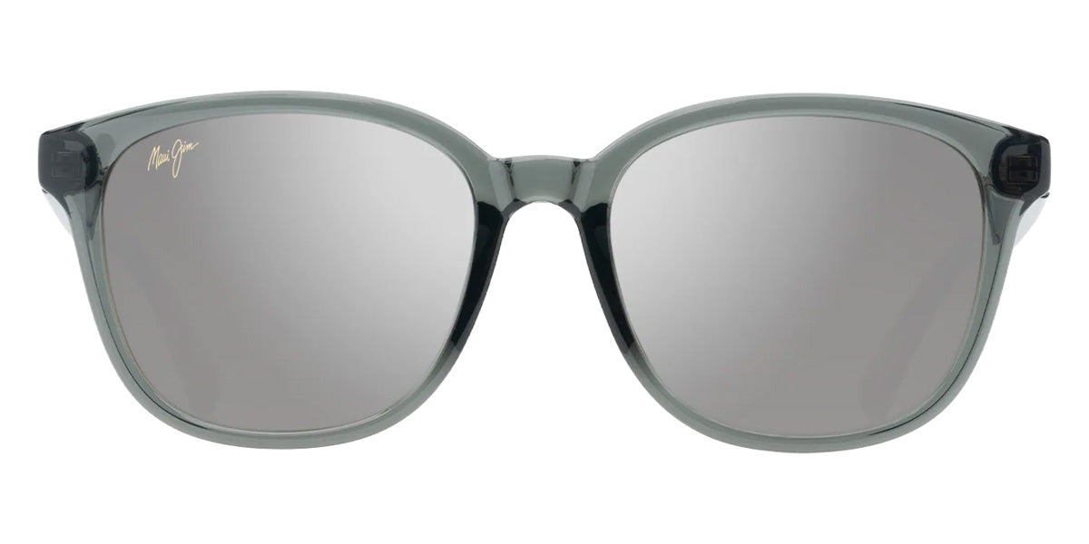 Maui Jim KU'IKAHI ASIAN FIT MM647-050 55 - Shiny Transparent Dark Gray #id:mjimm647050_s:158100