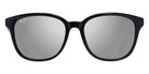 Maui Jim KU'IKAHI ASIAN FIT MM647-051 55 - Shiny Black with Transparent Light Gray #id:mjimm647051_s:118100