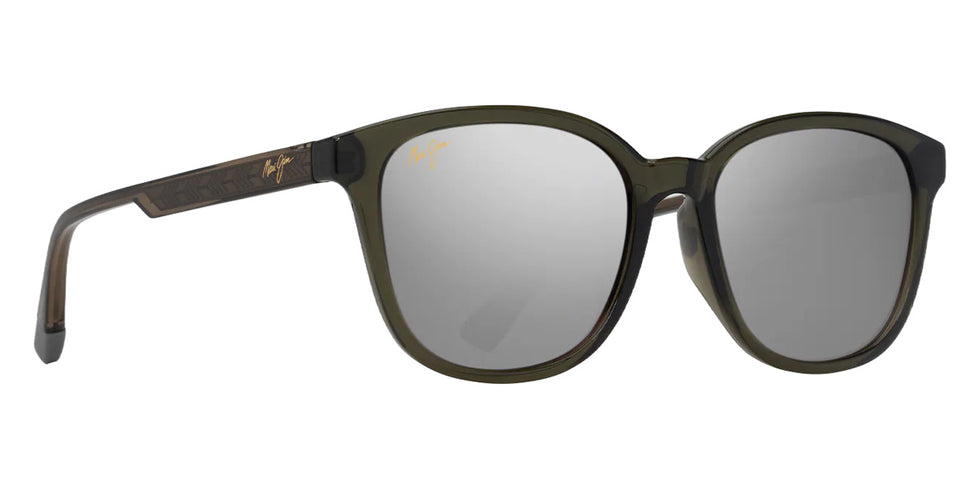Maui Jim KU'IKAHI ASIAN FIT MM647-052 55 - Shiny Transparent Green #id:mjimm647052_s:178105