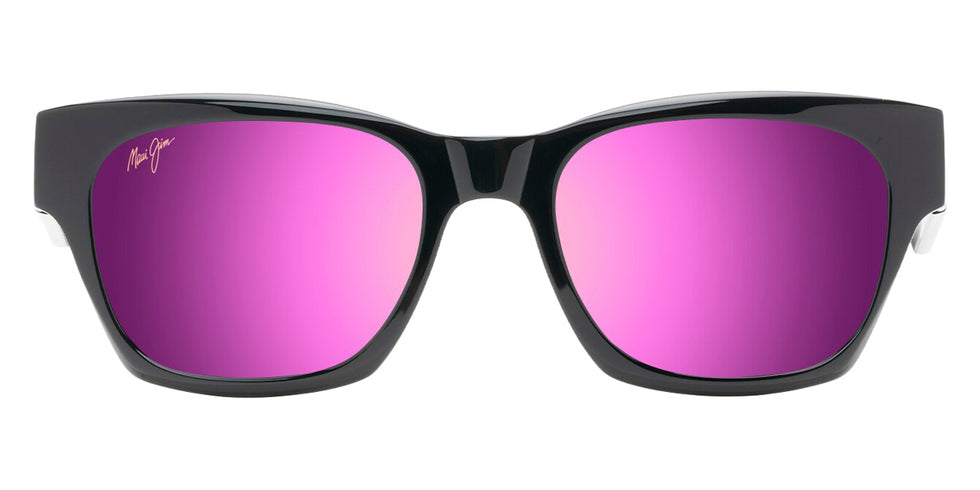 Maui Jim VALLEY ISLE MM780-037 53 - Black Gloss #id:mjimm780037_s:116100