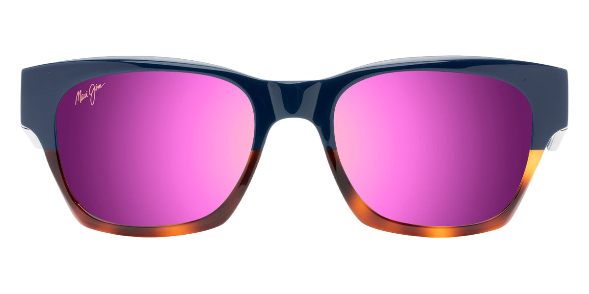 Maui Jim VALLEY ISLE MM780-039 53 - Navy with Tortoise #id:mjimm780039_s:160100