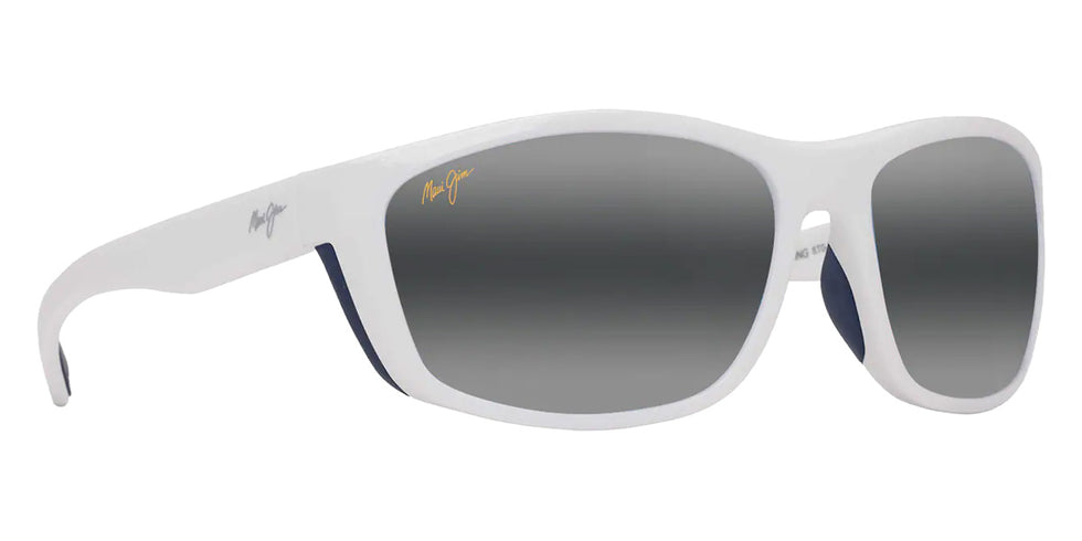 Maui Jim NUU LANDING MM869-003 62 - White with Navy Rubber #id:mjimm869003_s:126105