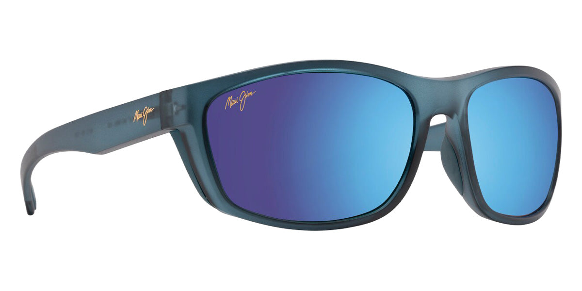 Maui Jim NUU LANDING MM869-006 62 - Matte Teal with Aquamarine Rubber #id:mjimm869006_s:140105