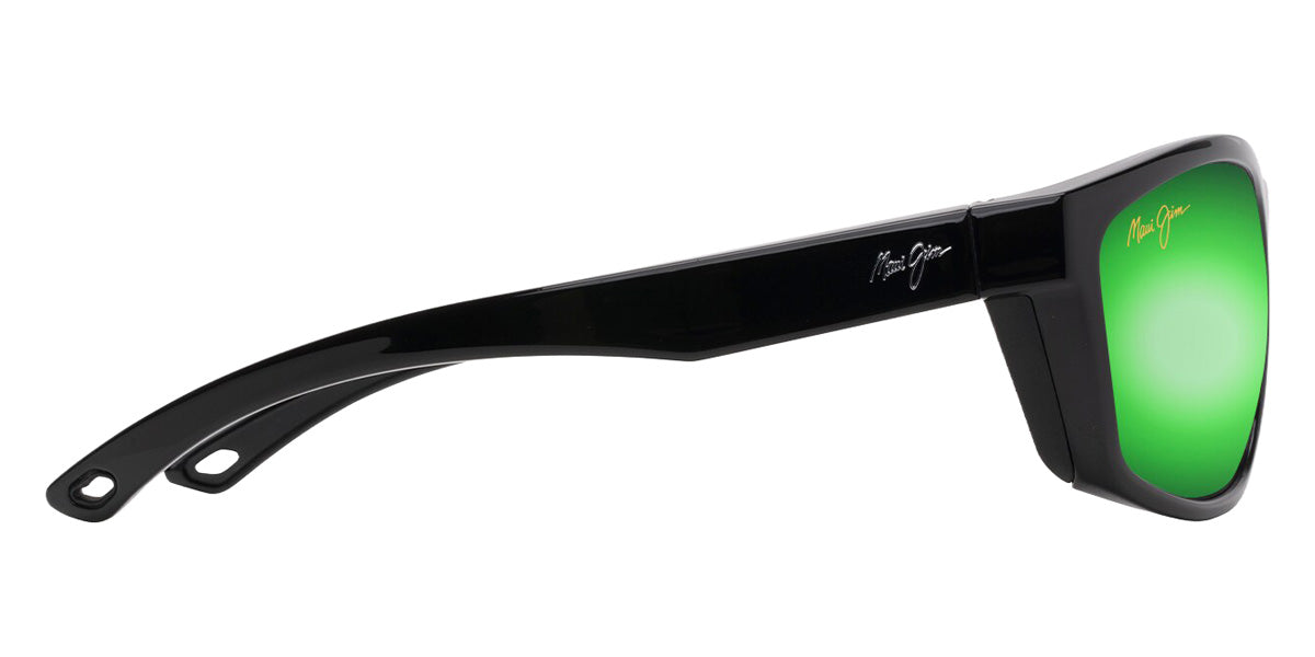 Maui Jim NUU LANDING MM869-009 62 - Black Gloss with Black Rubber #id:mjimm869009_s:104110