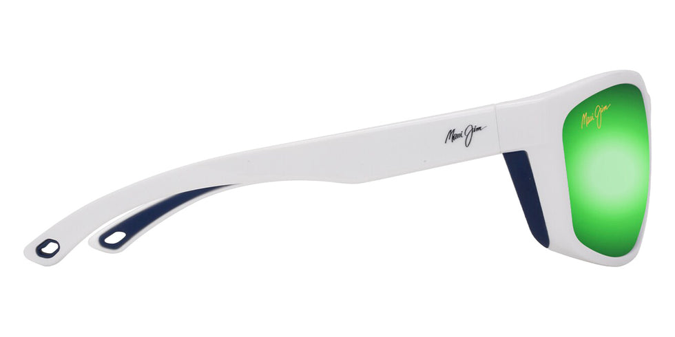 Maui Jim NUU LANDING MM869-011 62 - White with Navy Rubber #id:mjimm869011_s:124110