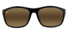 Maui Jim NUU LANDING MM869-013 62 - Black Gloss with Black Rubber #id:mjimm869013_s:108100