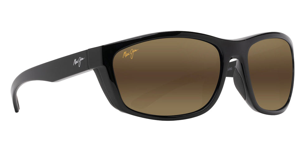 Maui Jim NUU LANDING MM869-013 62 - Black Gloss with Black Rubber #id:mjimm869013_s:108105