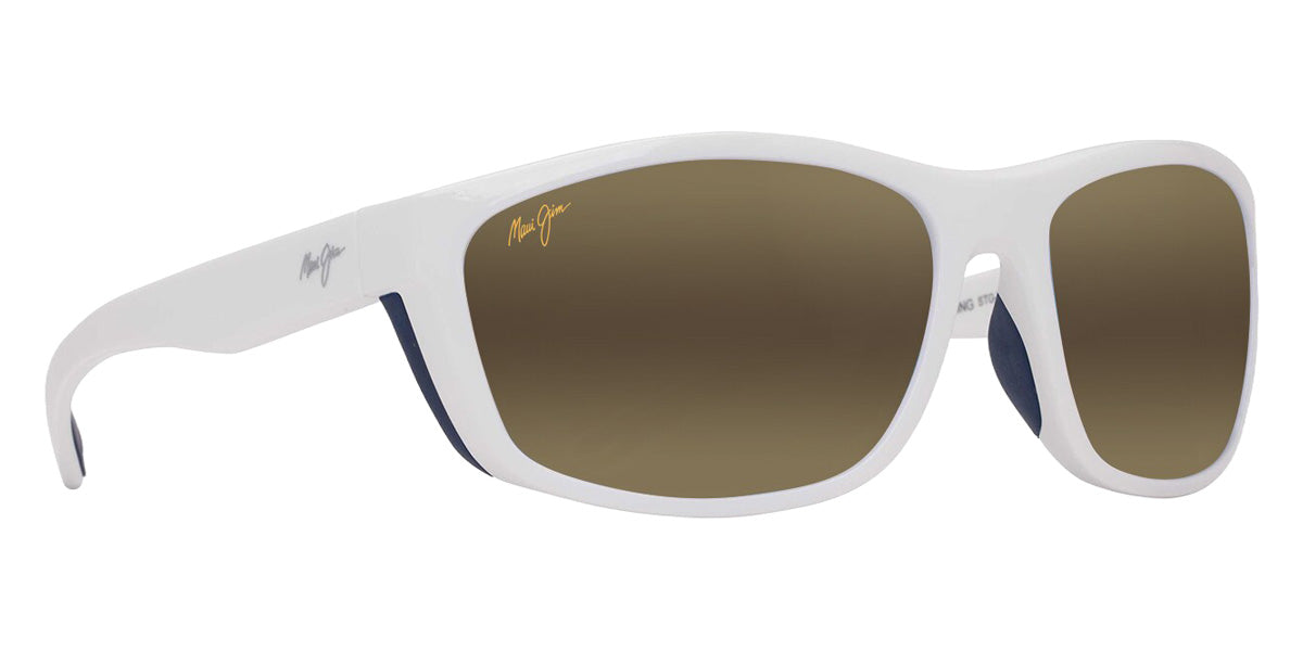 Maui Jim NUU LANDING MM869-015 62 - White with Navy Rubber #id:mjimm869015_s:128105