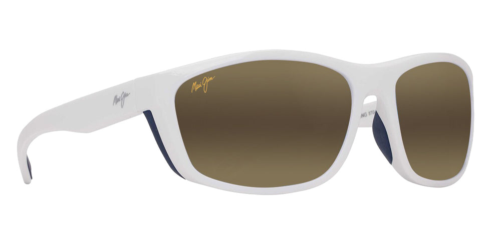 Maui Jim NUU LANDING MM869-015 62 - White with Navy Rubber #id:mjimm869015_s:128105