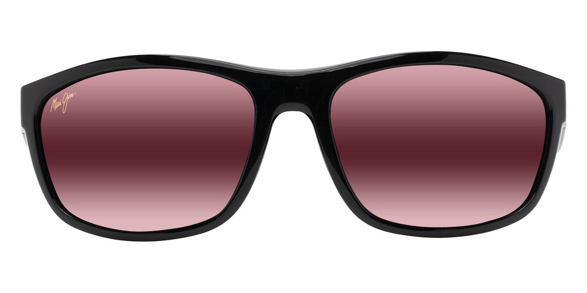 Maui Jim NUU LANDING MM869-025 62 - Black Gloss with Black Rubber #id:mjimm869025_s:112100