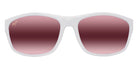 Maui Jim NUU LANDING MM869-027 62 - White with Navy Rubber #id:mjimm869027_s:132100
