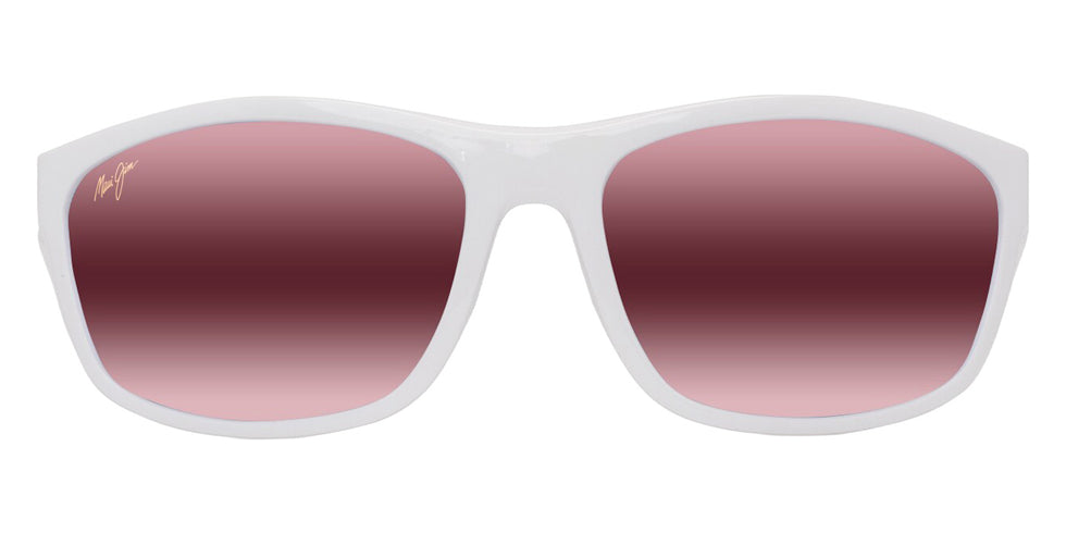 Maui Jim NUU LANDING MM869-027 62 - White with Navy Rubber #id:mjimm869027_s:132100