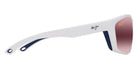 Maui Jim NUU LANDING MM869-027 62 - White with Navy Rubber #id:mjimm869027_s:132110