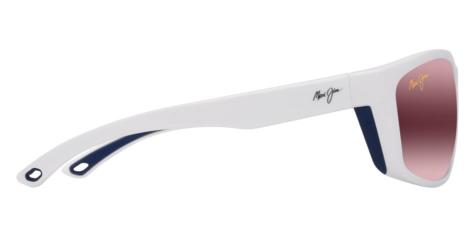 Maui Jim NUU LANDING MM869-027 62 - White with Navy Rubber #id:mjimm869027_s:132110