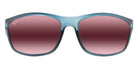 Maui Jim NUU LANDING MM869-028 62 - Matte Teal with Aquamarine Rubber #id:mjimm869028_s:152100
