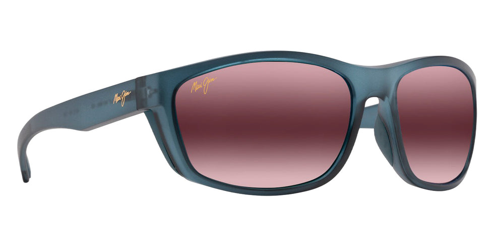 Maui Jim NUU LANDING MM869-028 62 - Matte Teal with Aquamarine Rubber #id:mjimm869028_s:152105