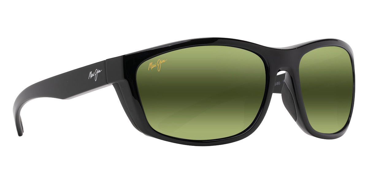 Maui Jim NUU LANDING MM869-029 62 - Black Gloss with Black Rubber #id:mjimm869029_s:110105