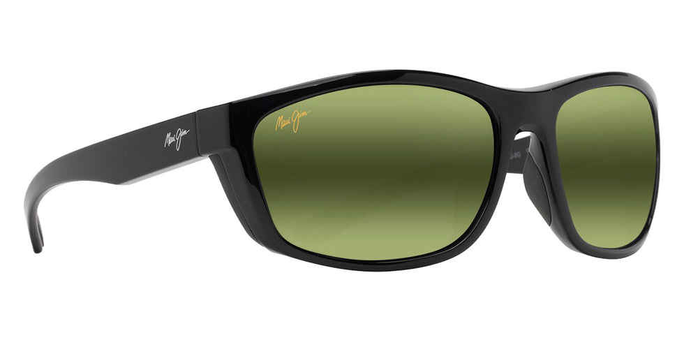 Maui Jim NUU LANDING MM869-029 62 - Black Gloss with Black Rubber #id:mjimm869029_s:110105