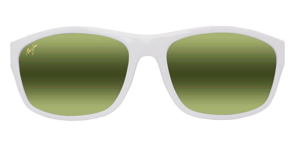 Maui Jim NUU LANDING MM869-031 62 - White with Navy Rubber #id:mjimm869031_s:130100