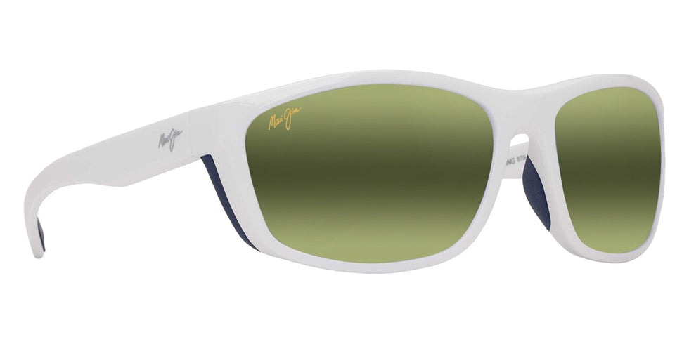 Maui Jim NUU LANDING MM869-031 62 - White with Navy Rubber #id:mjimm869031_s:130105