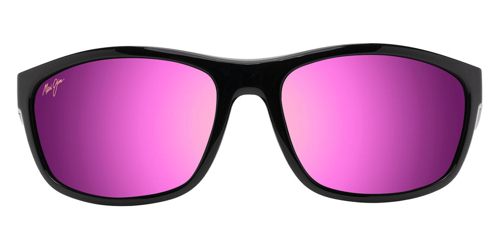 Maui Jim NUU LANDING MM869-037 62 - Black Gloss with Black Rubber #id:mjimm869037_s:114100