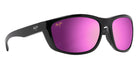 Maui Jim NUU LANDING MM869-037 62 - Black Gloss with Black Rubber #id:mjimm869037_s:114105