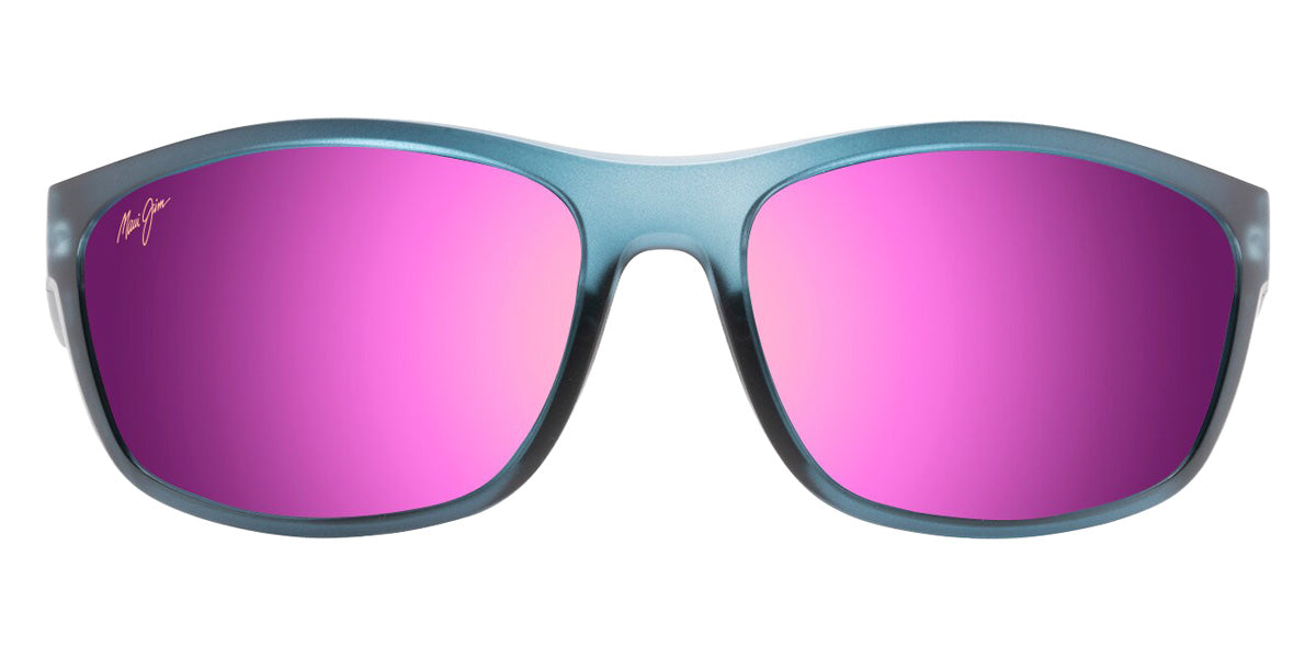 Maui Jim NUU LANDING MM869-040 62 - Matte Teal with Aquamarine Rubber #id:mjimm869040_s:154100