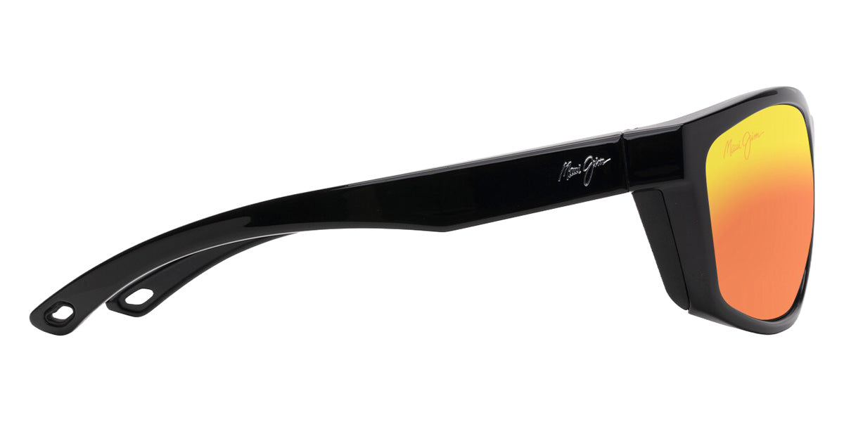 Maui Jim NUU LANDING MM869-041 62 - Black Gloss with Black Rubber #id:mjimm869041_s:116110