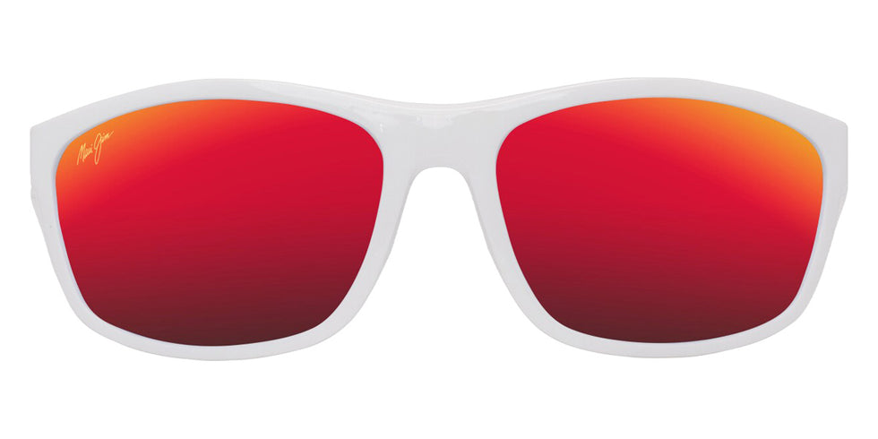 Maui Jim NUU LANDING MM869-043 62 - White with Navy Rubber #id:mjimm869043_s:136100