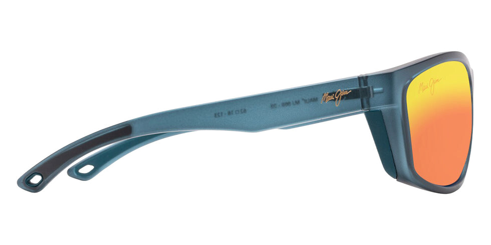 Maui Jim NUU LANDING MM869-044 62 - Matte Teal with Aquamarine Rubber #id:mjimm869044_s:156110