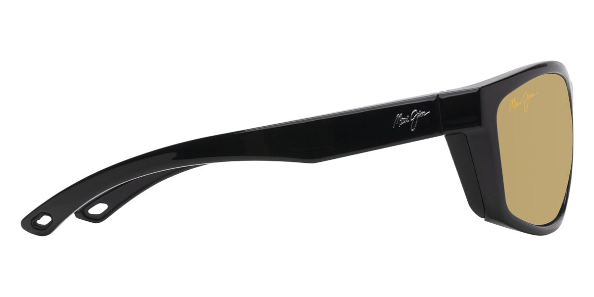 Maui Jim NUU LANDING MM869-049 62 - Black Gloss with Black Rubber #id:mjimm869049_s:102110