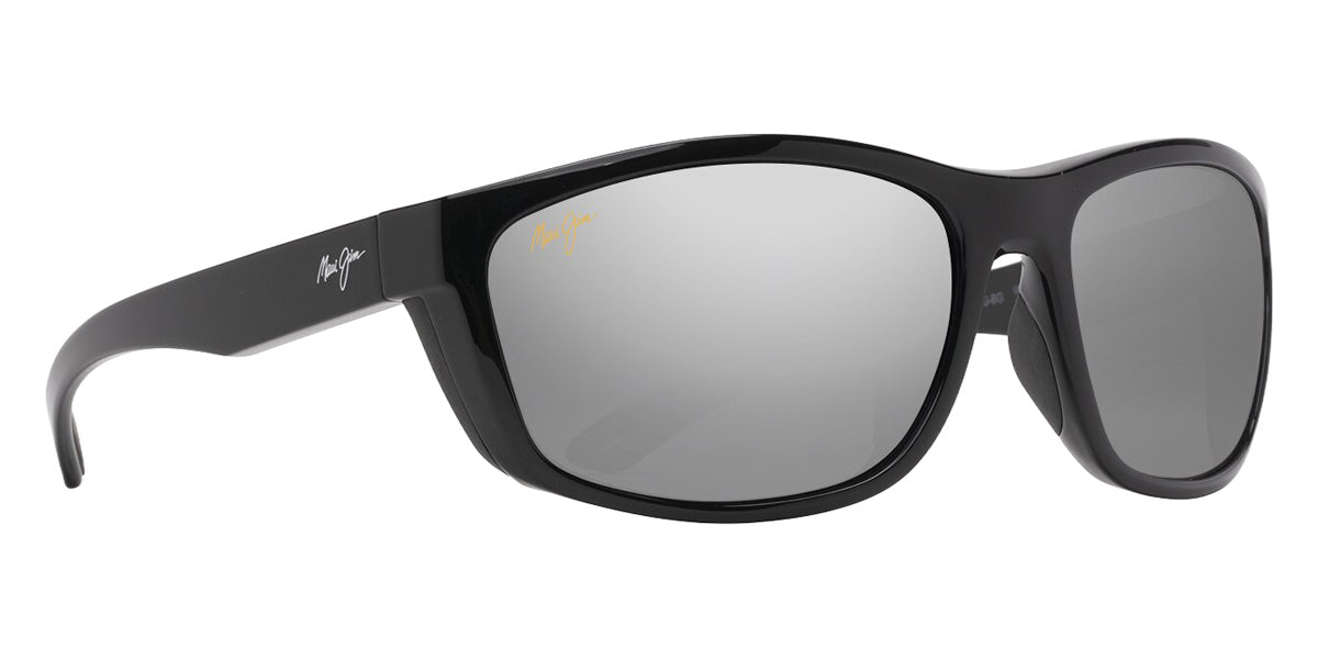 Maui Jim NUU LANDING MM869-053 62 - Black Gloss with Black Rubber #id:mjimm869053_s:118105