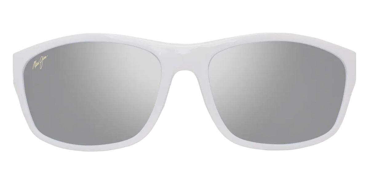Maui Jim NUU LANDING MM869-055 62 - White with Navy Rubber #id:mjimm869055_s:138100
