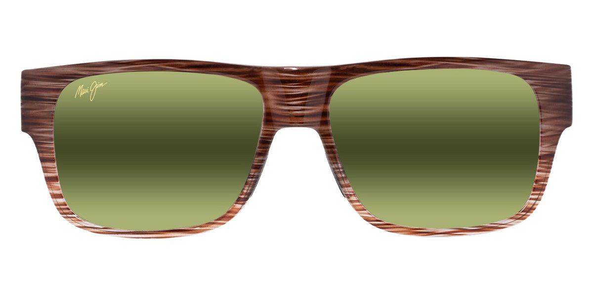Maui Jim KEAHI MM873-021 56 - Brown Stripe #id:mjimm873021_s:150100