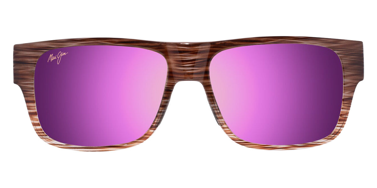 Maui Jim KEAHI MM873-027 56 - Brown Stripe #id:mjimm873027_s:154100