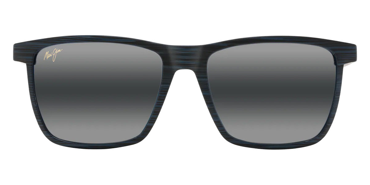 Maui Jim ONE WAY MM875-002 56 - Dark Navy Stripe #id:mjimm875002_s:126100