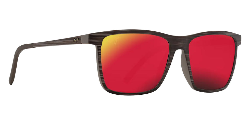 Maui Jim ONE WAY MM875-015 56 - Brown Stripe #id:mjimm875015_s:156105