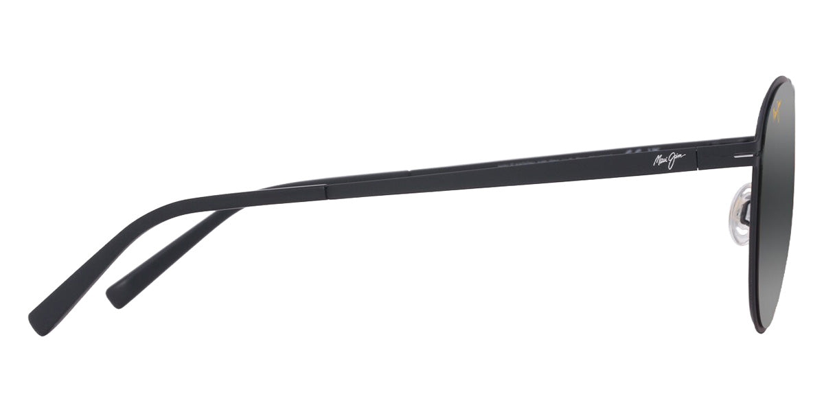 Maui Jim HALF MOON MM890-002 53 - Matte Black #id:mjimm890002_s:126110