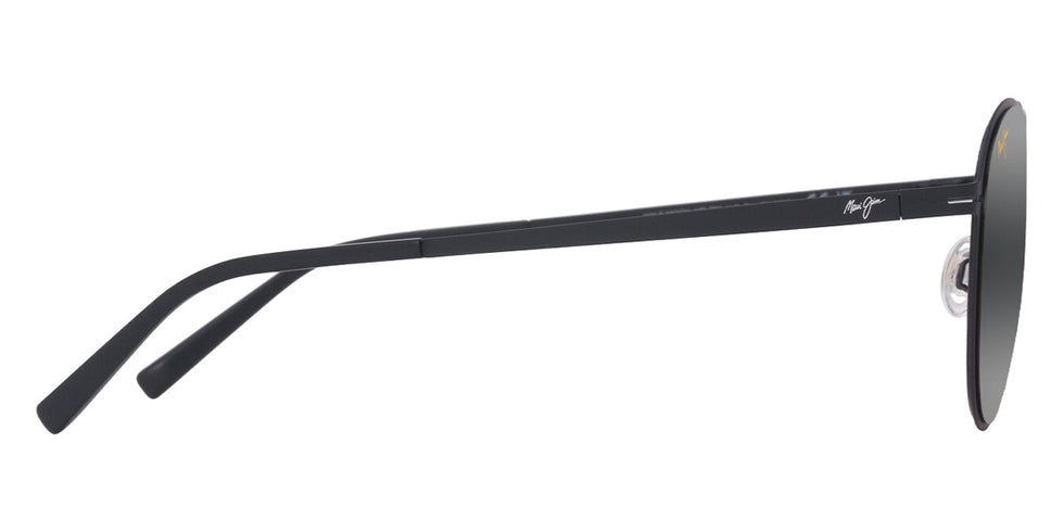 Maui Jim HALF MOON MM890-002 53 - Matte Black #id:mjimm890002_s:126110