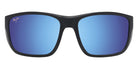 Maui Jim AMBERJACK MM896-004 60 - Matte Black with Black Rubber #id:mjimm896004_s:100100