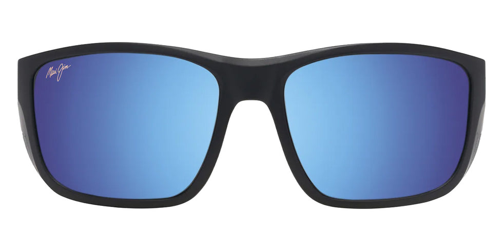 Maui Jim AMBERJACK MM896-004 60 - Matte Black with Black Rubber #id:mjimm896004_s:100100