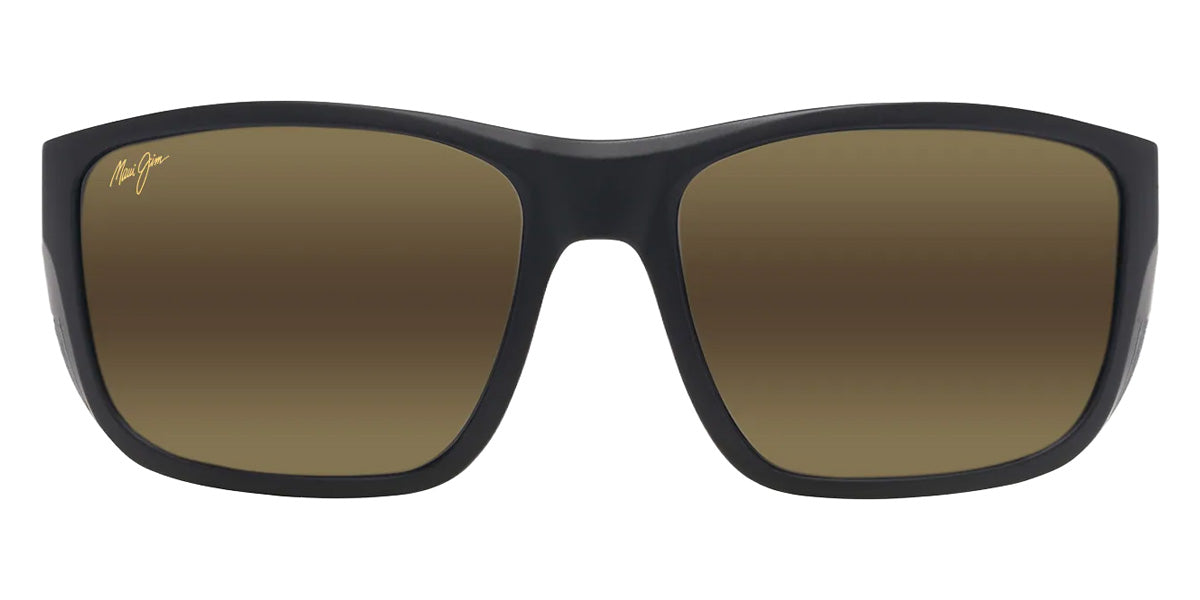 Maui Jim AMBERJACK MM896-007 60 - Matte Black with Black Rubber #id:mjimm896007_s:108100