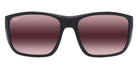 Maui Jim AMBERJACK MM896-016 60 - Matte Black with Black Rubber #id:mjimm896016_s:112100
