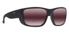 Maui Jim AMBERJACK MM896-016 60 - Matte Black with Black Rubber #id:mjimm896016_s:112105