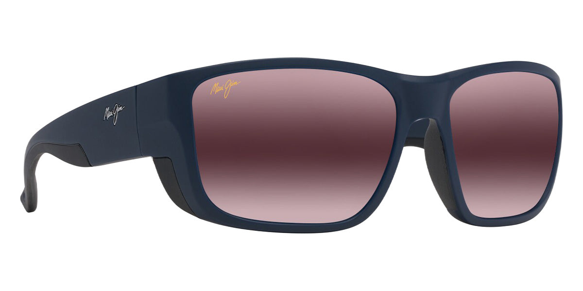 Maui Jim AMBERJACK MM896-017 60 - Matte Dark Navy with Black Rubber #id:mjimm896017_s:132105