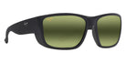 Maui Jim AMBERJACK MM896-019 60 - Matte Black with Black Rubber #id:mjimm896019_s:110105