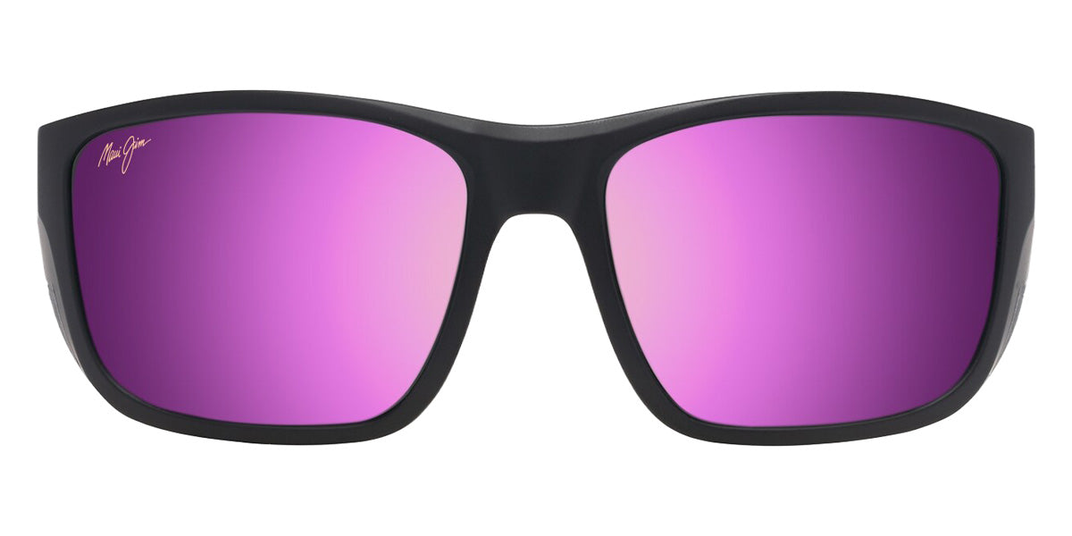 Maui Jim AMBERJACK MM896-025 60 - Matte Black with Black Rubber #id:mjimm896025_s:114100